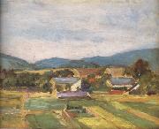 Landscape in Lower Austria (mk12) Egon Schiele